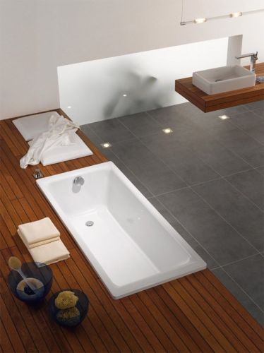 Стальная ванна Kaldewei SANIFORM PLUS Mod.371-1, размер 1700*730*410, Easy clean, alpine white, без ножек в Краснодаре