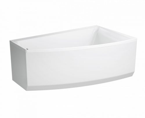 Cersanit VIRGO MAX Асимметричная акриловая ванна 160x90, правосторонняя, без ножек, белая в Краснодаре