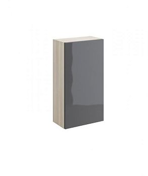 Cersanit SMART Шкафчик настенный, универсальный, серый в #REGION_NAME_DECLINE_PP#