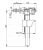 A16-3/8 Впускной механизм с боковой подводкой и металлической резьбой (для керамических бачков) Alca Plast в Краснодаре