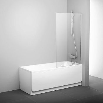 Шторка для ванны PVS1-80 сатин + Транспарент Ravak в #REGION_NAME_DECLINE_PP#